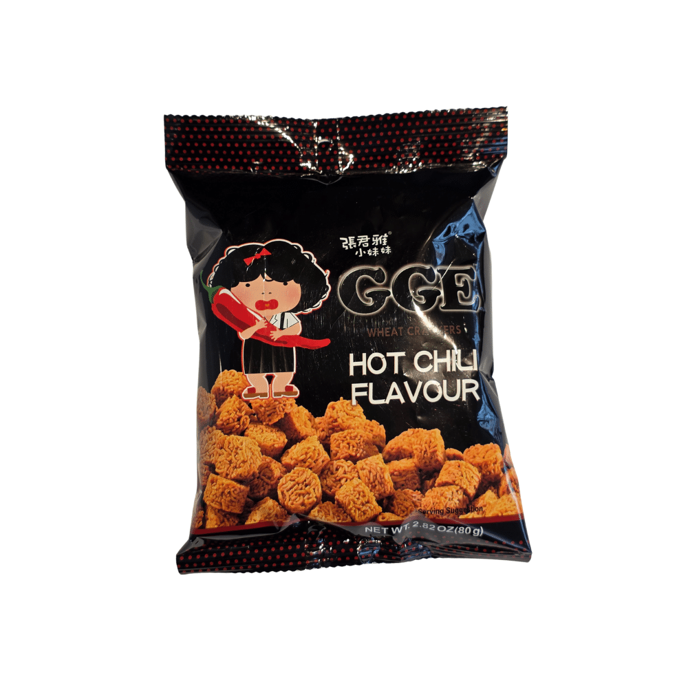 12 GGE Wheat Crackers - stærk chili 80 g - Billede 1