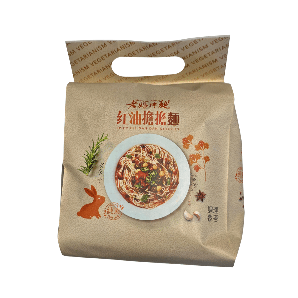 129 Mom's Dry Noodles Spicy Oil Dan Dan Noodles 135 g - Billede 1