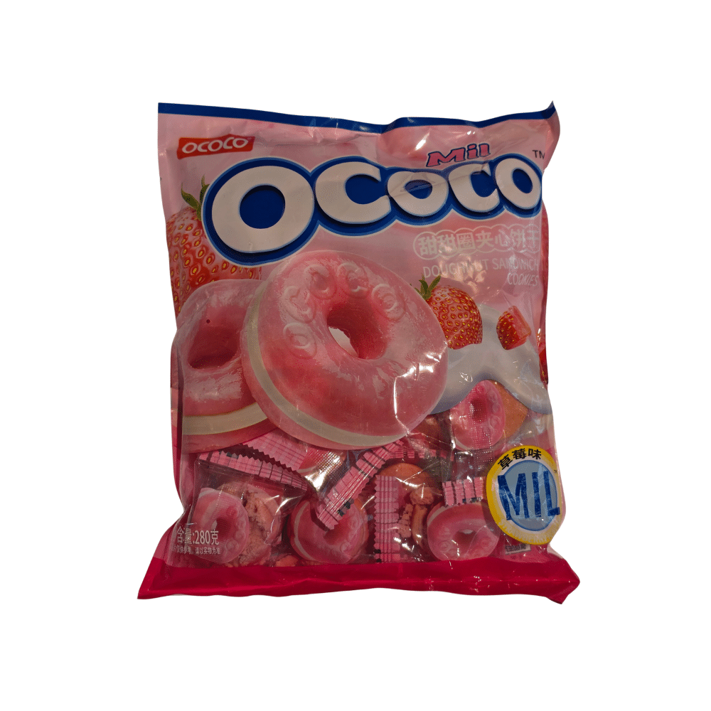 2 Ococo Jordbær Cookies 280 g - Billede 1