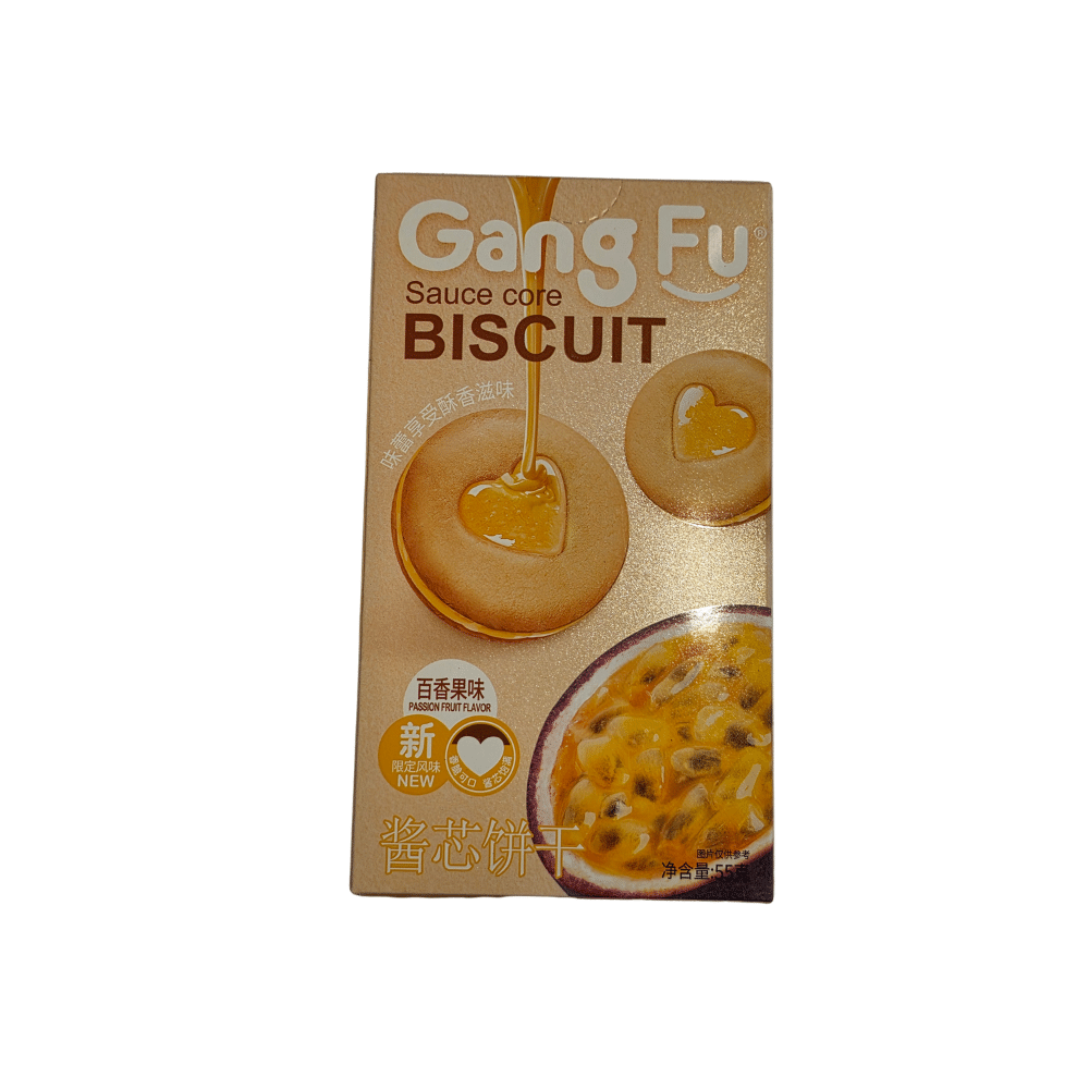35 Gangfu Passion Fruit Filled Cookies 55 g - Billede 1