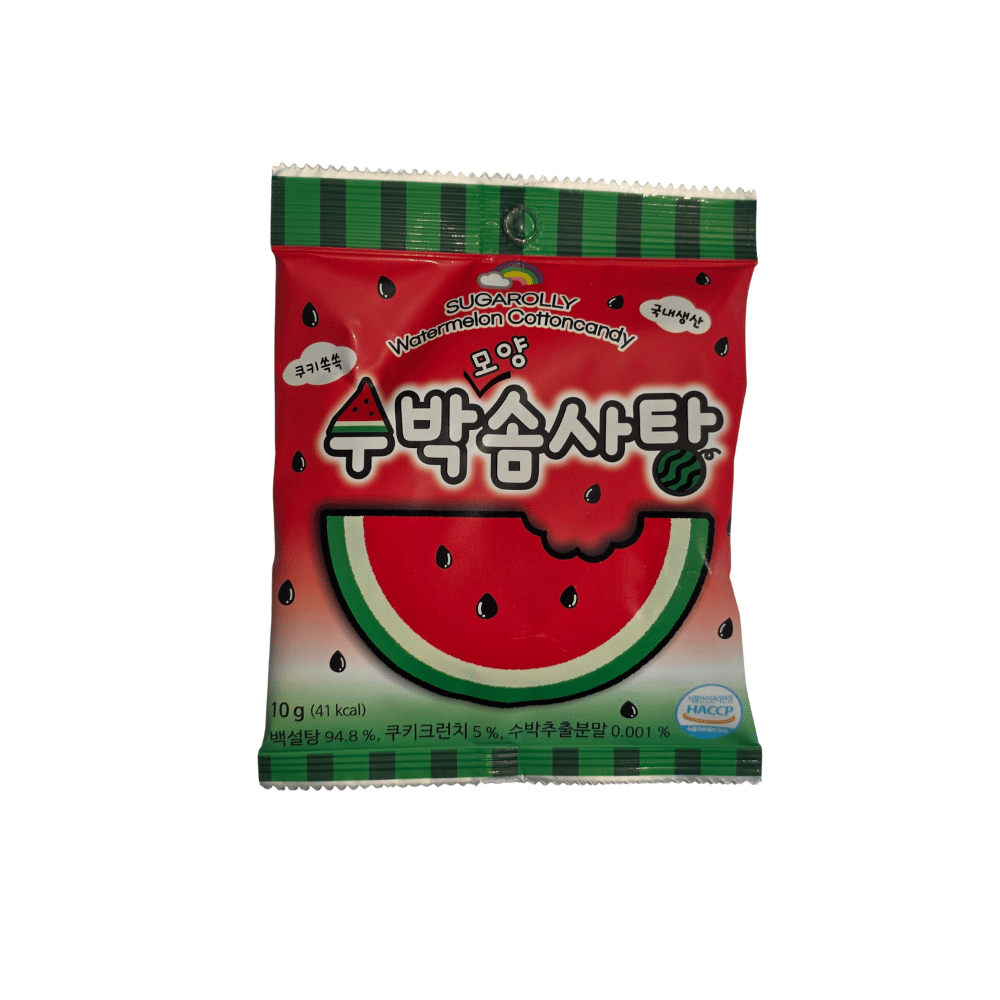 36 Sugarolly Watermelon Cotton Candy 10 g - Billede 1