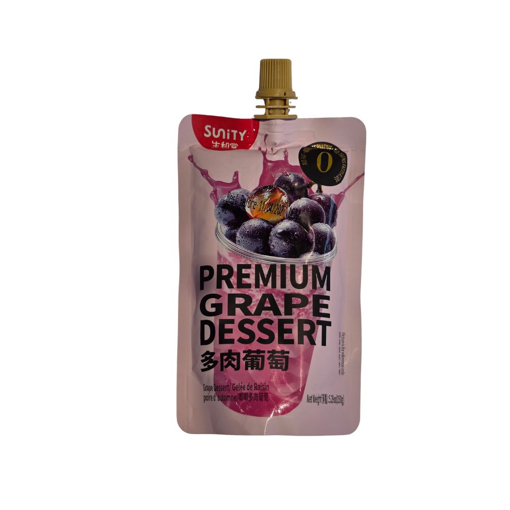 37 Sunity Premium Grape Dessert 150 g - Billede 1