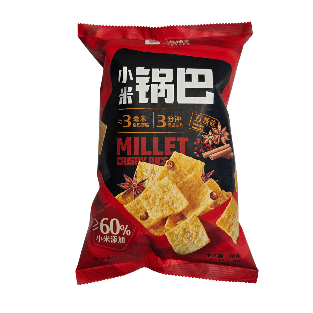 4 Lay's Millet Crispy Rice - stærk hot pot 90 g - Billede 1