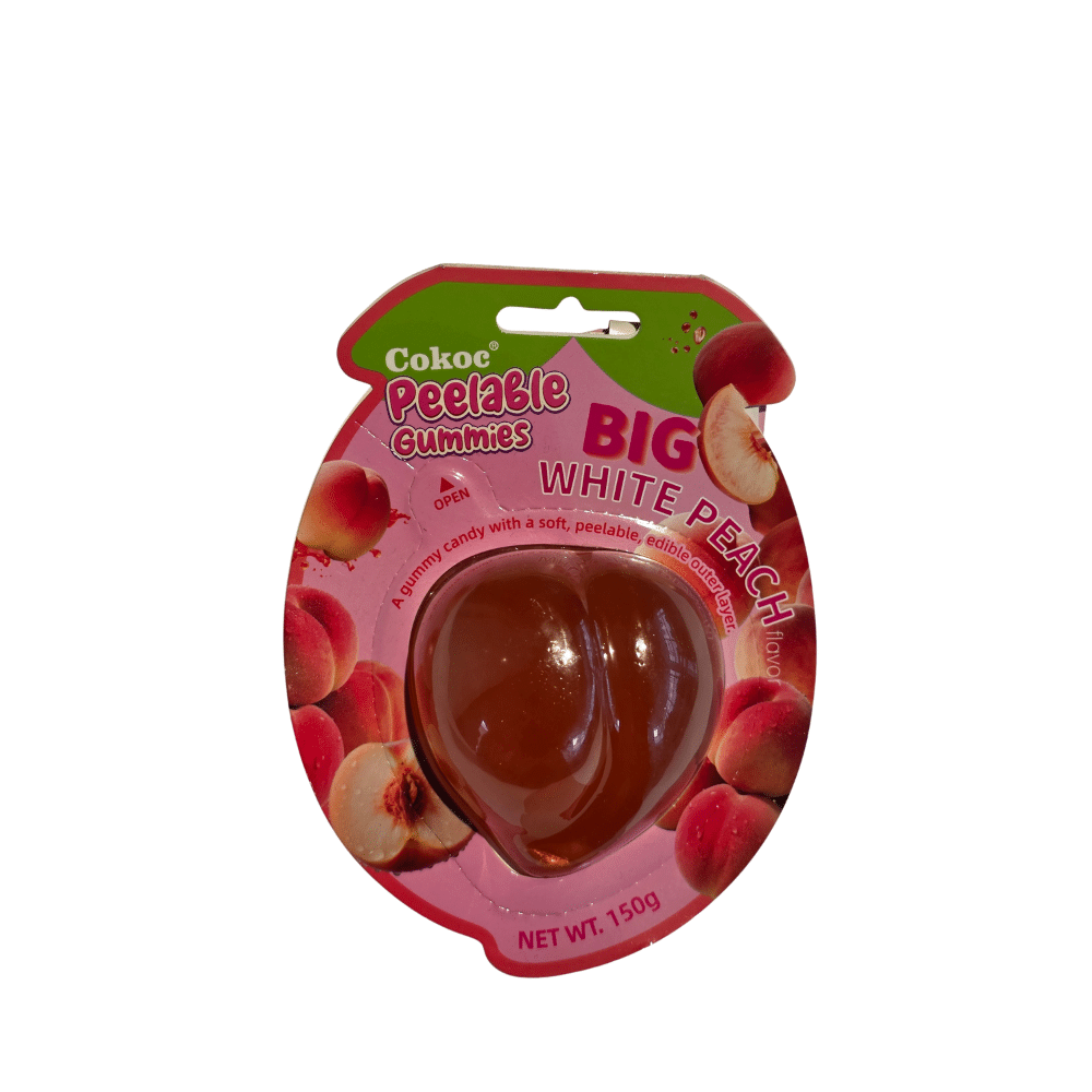 47 Cokoc Peeling Gummy Big Peach 150 g - Billede 1