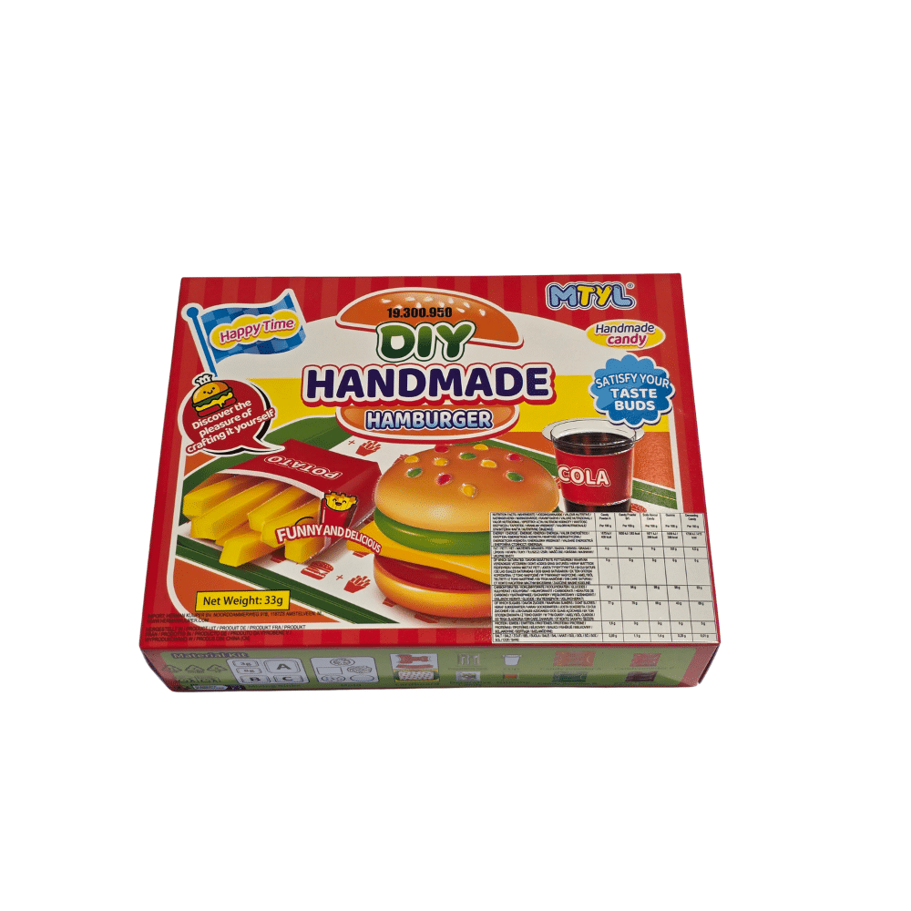 5 DIY Handmade Hamburger Candy Kit 33 g - Billede 1