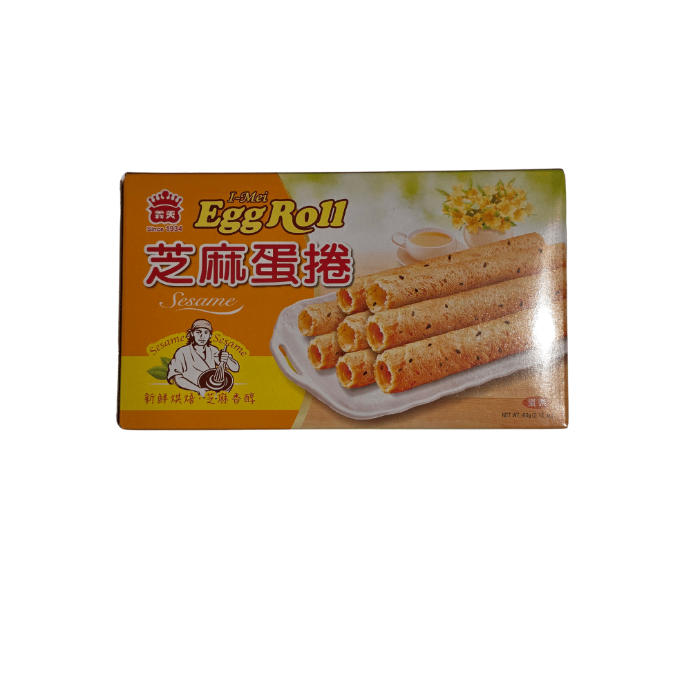 7 I-Mei Sesam Egg Rolls 60 g - Billede 1