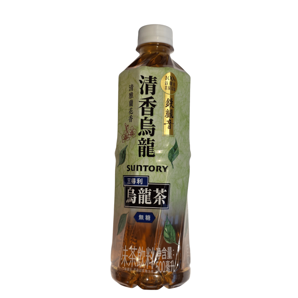 84 Suntory Oolong Te Uden Sukker 500 ml - Billede 1