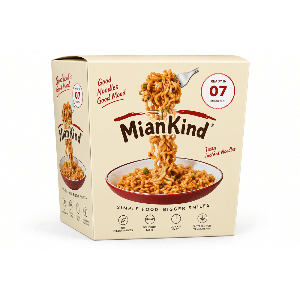 MianKing Nudler med Sesampasta 3 x 120 g MianKing Nudler med Sesampasta 3 x 120 g - Billede 1