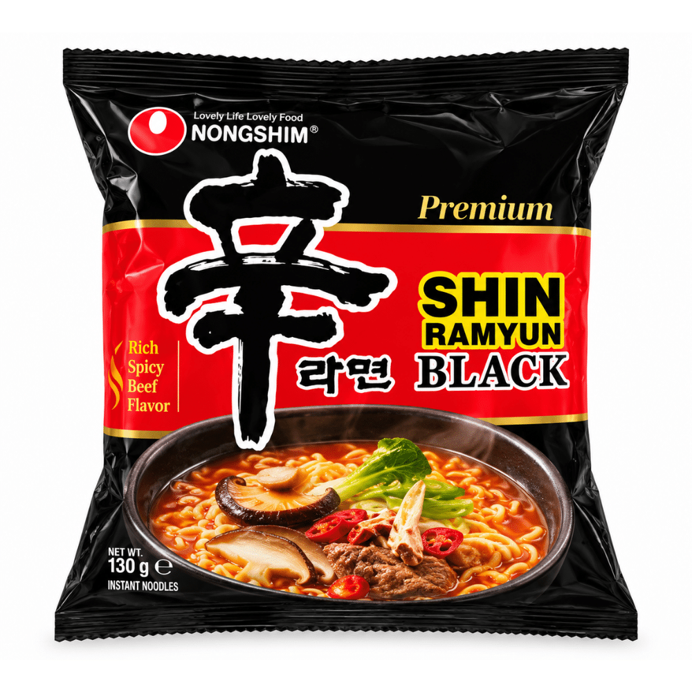 Nongshim Shin Ramyun Red Super Spicy 120 g Nongshim Shin Ramyun Red Super Spicy 120 g - Billede 1
