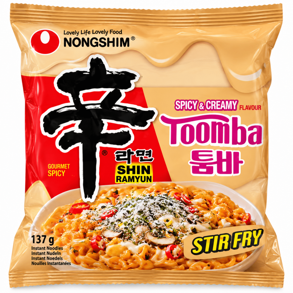 Nongshim Shin Toomba Stir Fry Ramyun 137 g Nongshim Shin Toomba Stir Fry Ramyun 137 g - Billede 1