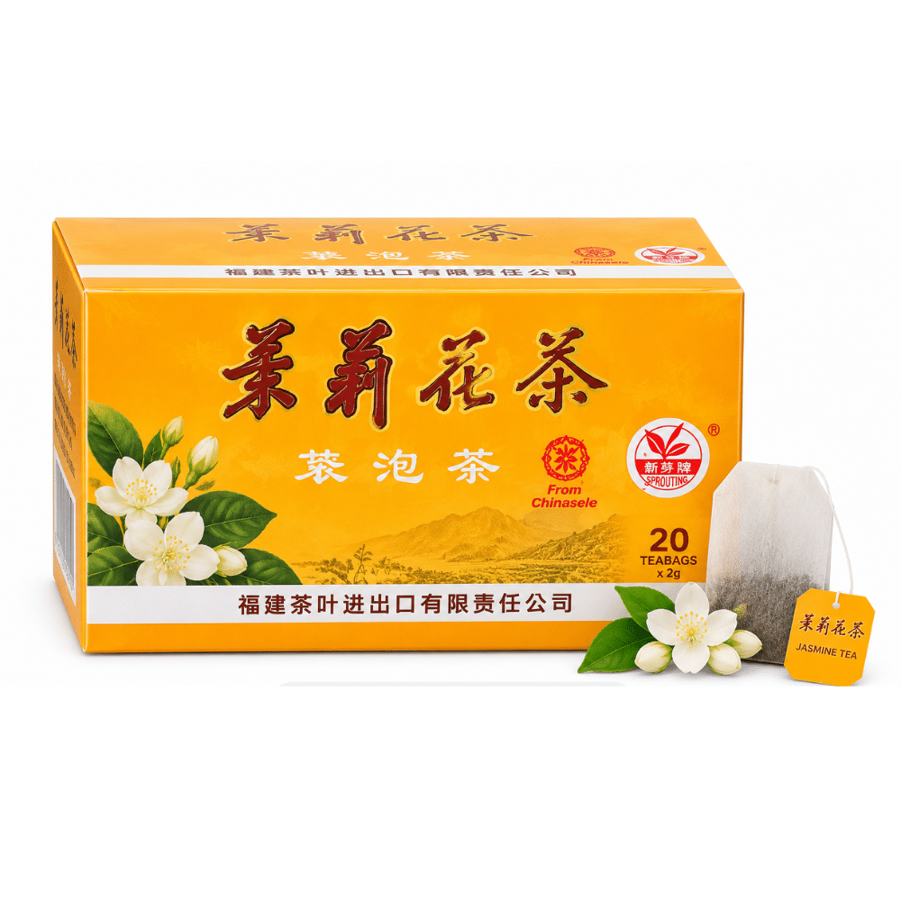 Sprouting Jasminte - 20 tebreve x 2 g Sprouting Jasminte - 20 tebreve x 2 g - Billede 1