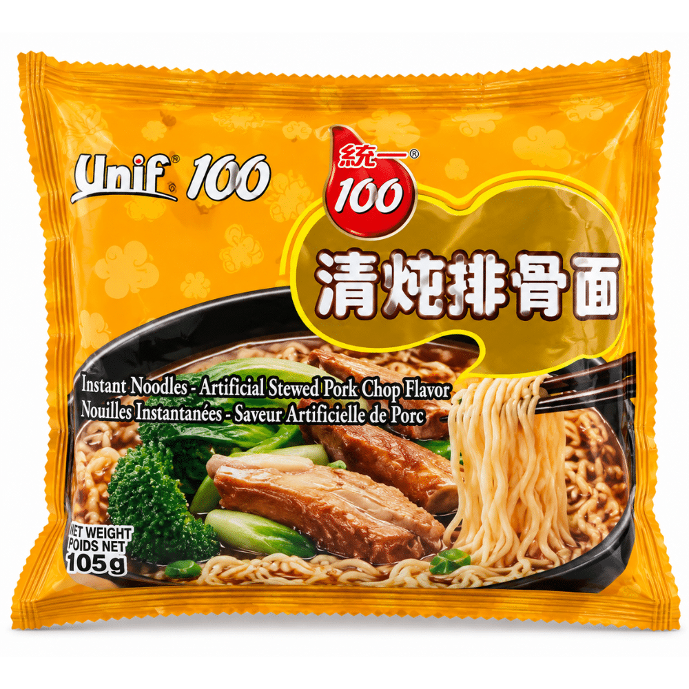 Unif 100 Instantnudler Beef & Sauerkraut 119 g Unif 100 Instantnudler Beef & Sauerkraut 119 g - Billede 1